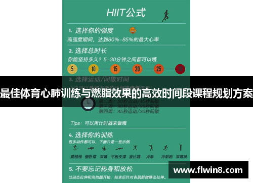 最佳体育心肺训练与燃脂效果的高效时间段课程规划方案